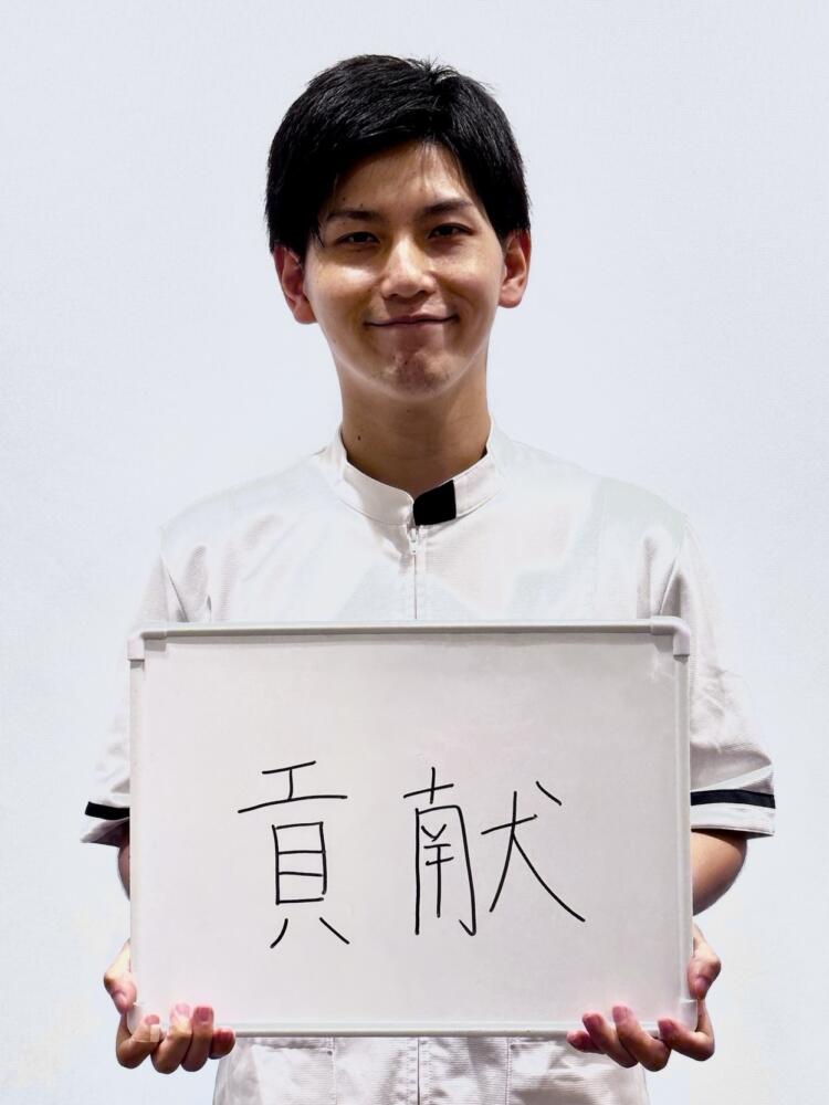 2019年入社　北川大地先生　　　　　鹿児島第一医療リハビリ専門学校