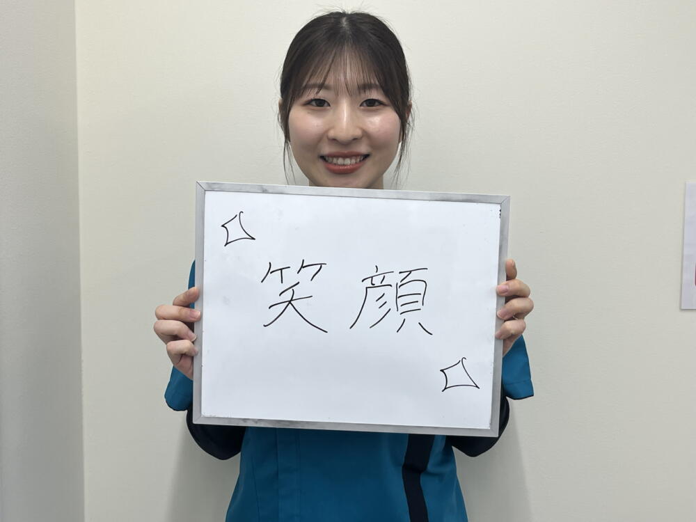 2021年入社　宮下楓先生　　　　　　札幌スポーツ＆メディカル専門学校